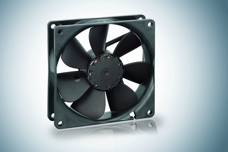 Solche DC-Axiallüfter von ebm-papst kühlen den Hauptspiegel des Teleskops der Sternwarte Weikersheim. - ebm-papst