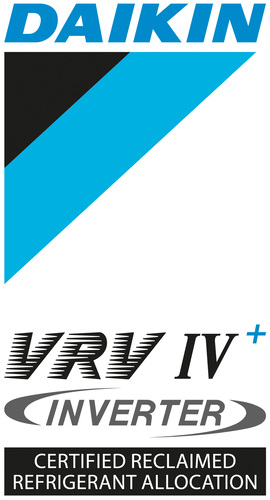 Daikin-Logo für aufbereitetes Kältemittel. - © Daikin
 Daikin-Logo für aufbereitetes Kältemittel. - Daikin