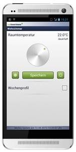 Screenshot Temperatursteuerung per Smartphone. - mobilcom-debitel - © mobilcom-debitel
Screenshot Temperatursteuerung per Smartphone. - mobilcom-debitel - © mobilcom-debitel
