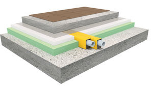 Eckig statt rund: Die Isolierhülse ThermaSmart ENEV-Q macht zusätzliche Maßnahmen zur Trittschalldämmung überflüssig und senkt das Risiko von Rissen in der Estrichplatte. - © Thermaflex/txn
Eckig statt rund: Die Isolierhülse ThermaSmart ENEV-Q macht zusätzliche Maßnahmen zur Trittschalldämmung überflüssig und senkt das Risiko von Rissen in der Estrichplatte. - Thermaflex/txn