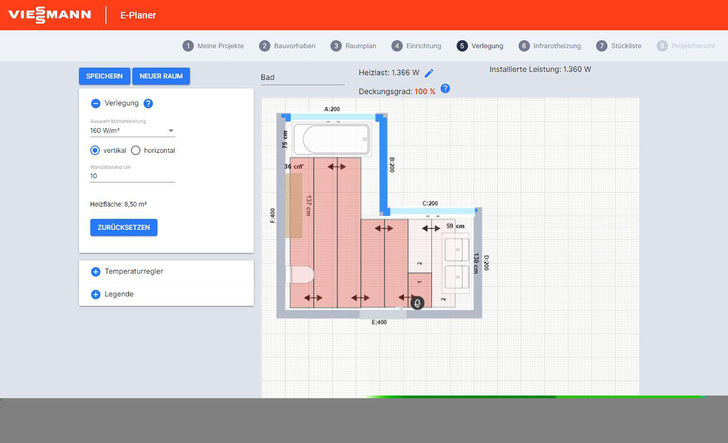Viessmann: E-Planer 2.0. - © Bild: Viessmann Werke
 Viessmann: E-Planer 2.0.