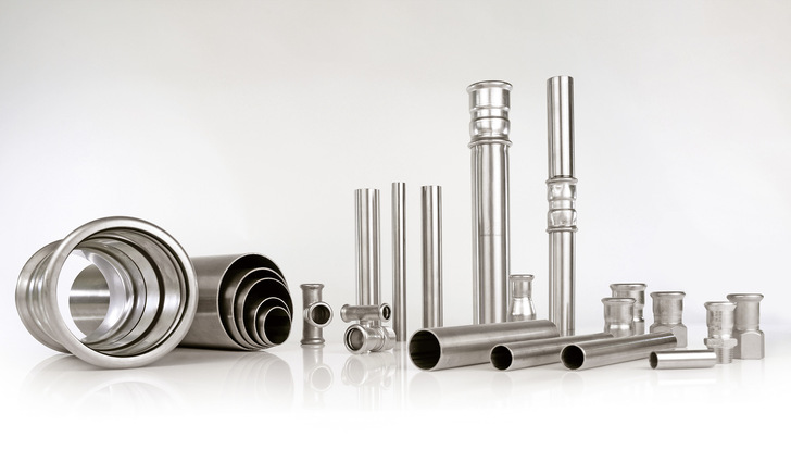 IVT: Edelstahl-Presssystem.