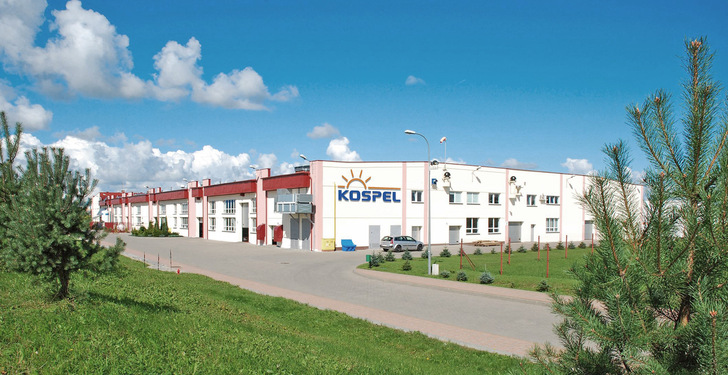 Firmengebäude von Kospel in Koszalin.