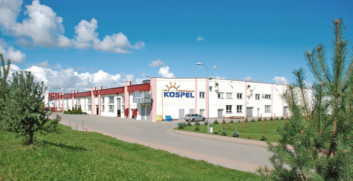 Firmengebäude von Kospel in Koszalin. - © Bild: Viessmann
