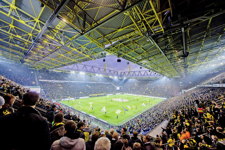 Neben der Partnerschaft unterstützt Wilo den BVB im Signal-Iduna-Park auch mit der eigenen Pumpentechnologie. - © Bild: Wilo SE
