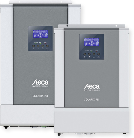 Steca Solarix PLI 5000-48 und PLI 2400-24.