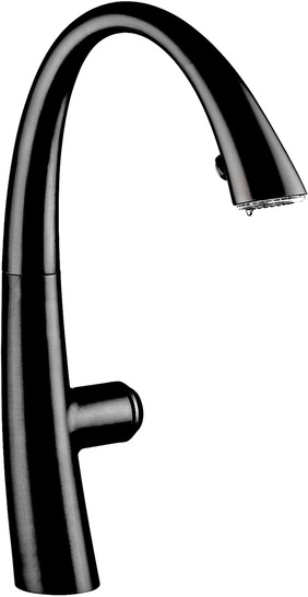 KWC: ZOE touch light PRO in matt black.