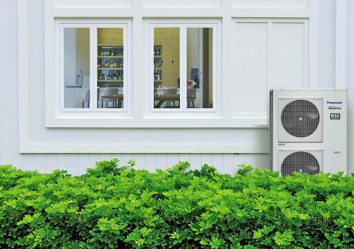 Panasonic: R32-PACi-Klimasystem. - © Bild: Panasonic Deutschland
 Panasonic: R32-PACi-Klimasystem.