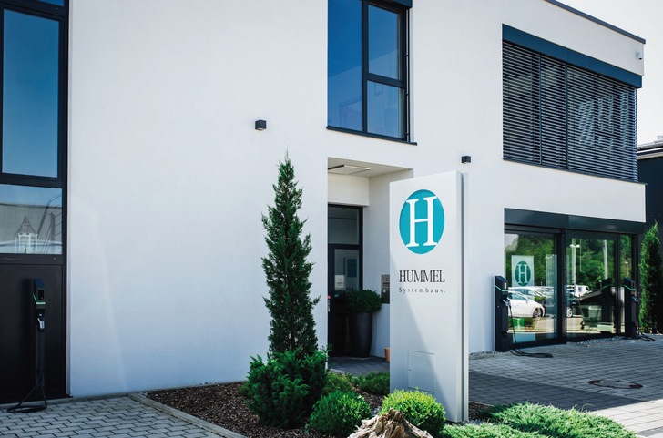 Der Standort von Hummel Systemhaus in Frickenhausen. - © HUMMEL Systemhaus GmbH & Co. KG
