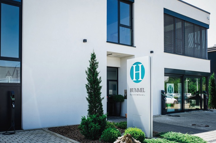 Der Standort von Hummel Systemhaus in Frickenhausen.