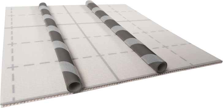 Kermi: x-net C17 Klettpanel. - © Bild: Kermi
 Kermi: x-net C17 Klettpanel.