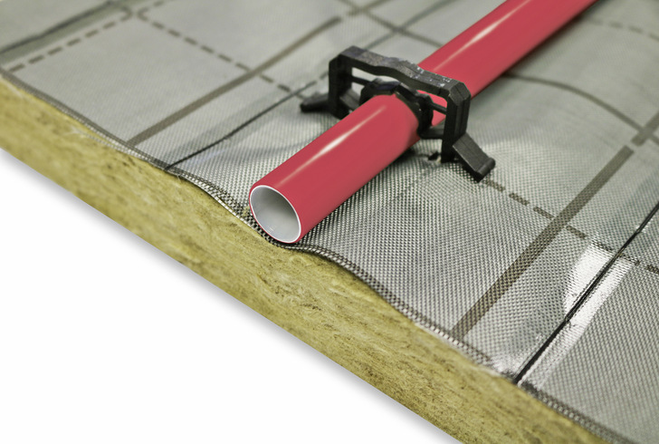 Rockwool: Floorrock Heat. - © Bild: Rockwool
 Rockwool: Floorrock Heat.