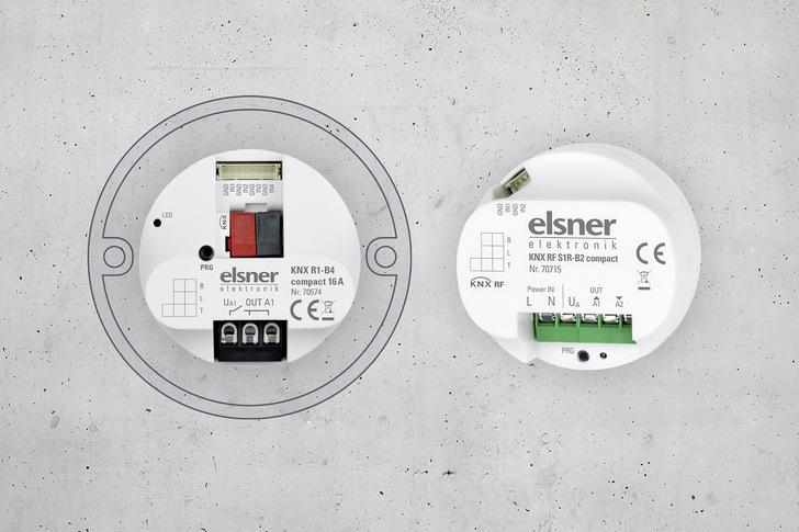 Elsner: KNX-compact-Aktoren. - © Bild: Elsner Elektronik

