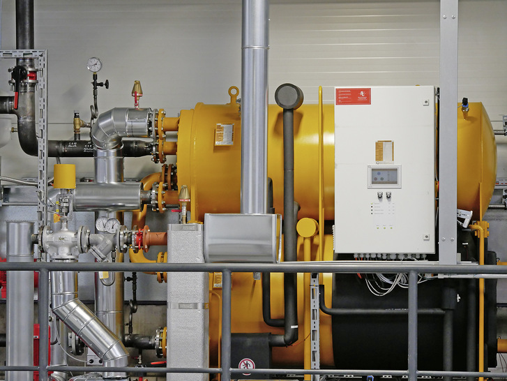 Bild 1 Absorptionskälteanlage Hummel.