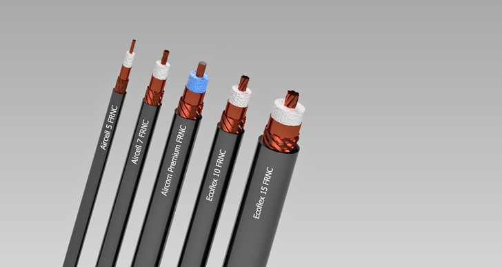 SSB-Electronic: Koaxialkabel mit FRNC-Mantel.