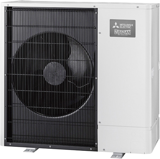 Mitsubishi Electric: R32-Ecodan-Wärmepumpe.