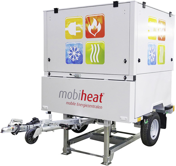 mobiheat: 
Heizzentrale MH70. - © Bild: mobiheat
