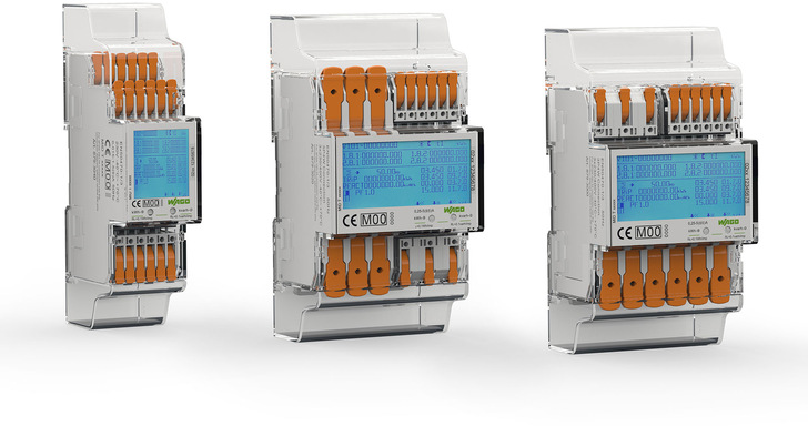 Wago-Energiezähler.