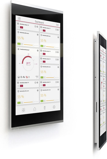 PEAKnx: Touchpanel Controlmicro. - © Bild: PEAKnx
