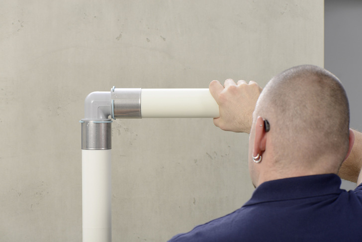 Uponor S-Press PPSU Fitting bis 75 mm. - © Bild: Uponor
