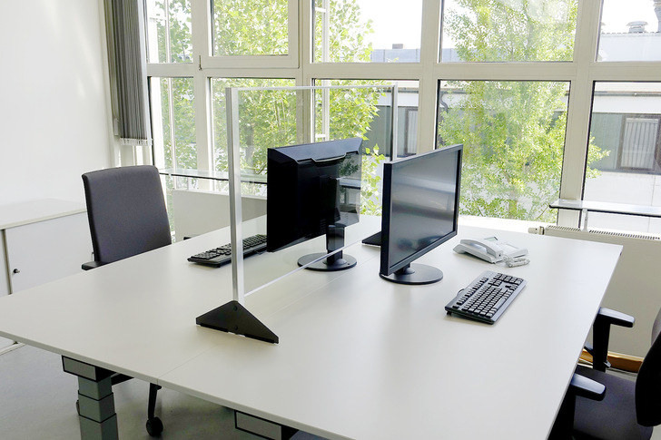 Spuckschutztrennwand KermiProtect.