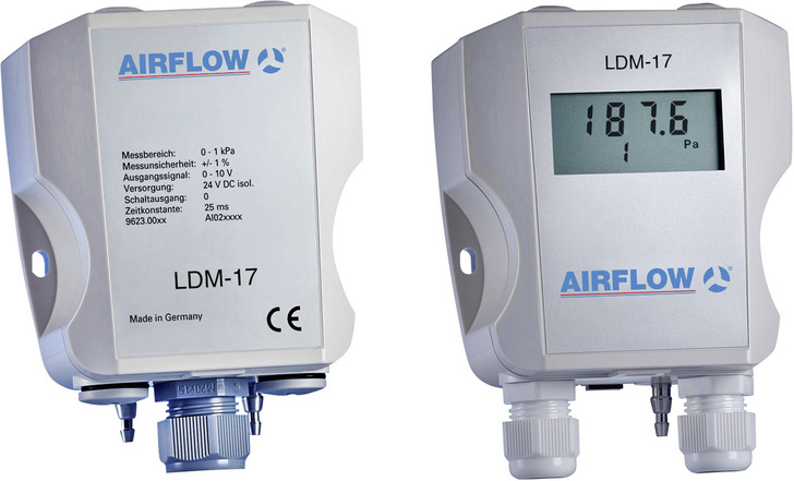 Airflow: Differenzdruckmessumformer LDM-17. - © Bild: Airflow
