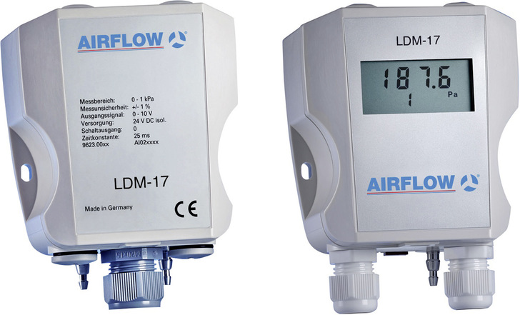 Airflow: Differenzdruckmessumformer LDM-17.