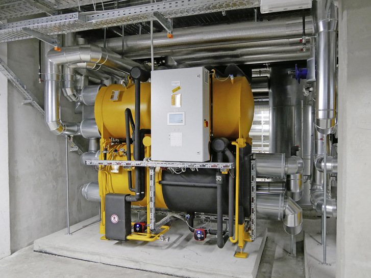 Absorptionskälteanlage Hummel.