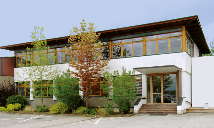 Hauptsitz der Holzfeuerungsanlagen GmbH in Hard.