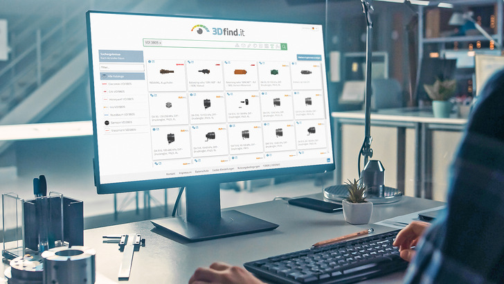 Bild 1:  Digitale Produktordner versprechen eine schnellere Bauproduktrecherche, auch von BIM-Objekten. - © Bild: Cadenas
