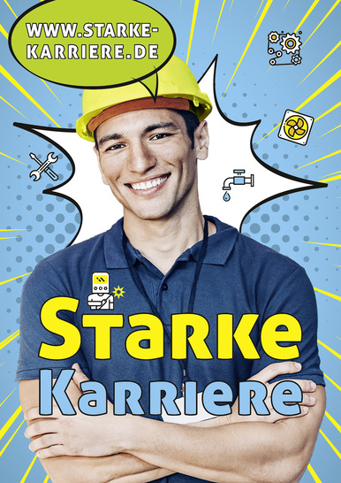 Plakat der TGA-Nachwuchskampagne der ITGA-Südverbände.