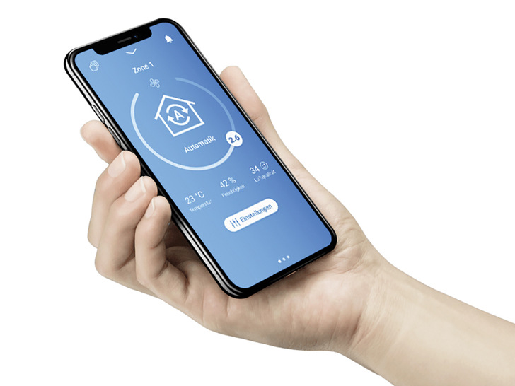Zewotherm: Push-Pull-Geräte per App steuern. - © Zewotherm
