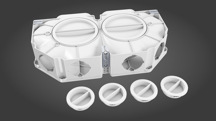 Fränkische: Flachverteiler.