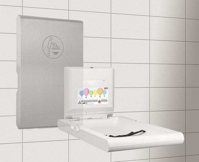 Franke: Cambrino-Wickeltisch.