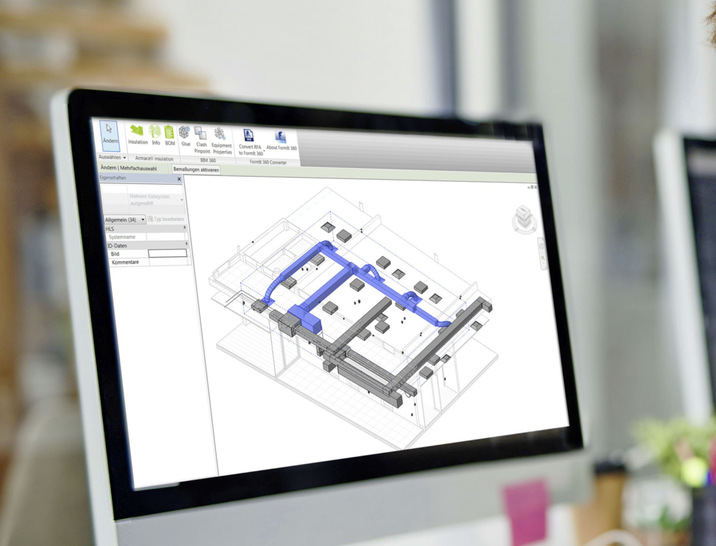 Armacell: BIM Plug-in für die Planung der technischen Dämmung. - © Armacell
