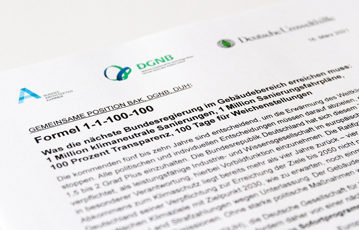 Nach der Bundestagswahl 2021 soll die neue Bundesregierung ein Sofortprogramm für Klimaschutz in Gebäuden starten.