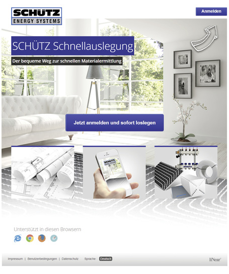 Schütz Energy Systems: Schnellkalkulation. - © Schütz Energy Systems
