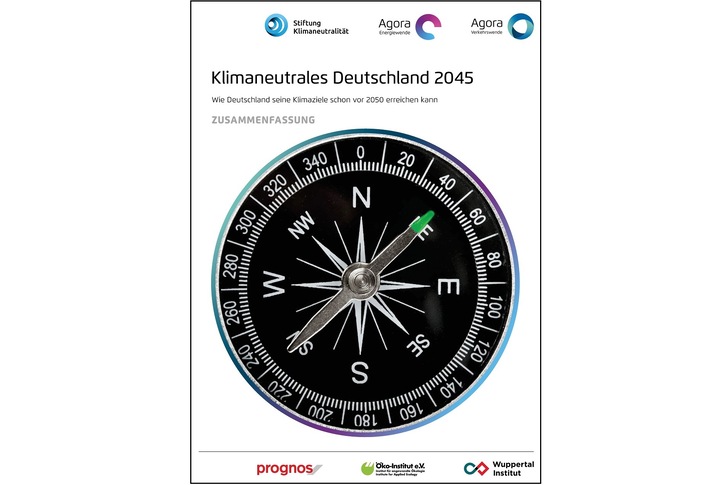 Studie: Klimaneutrales Deutschland 2045. Wie Deutschland seine Klimaziele schon vor 2050 erreichen kann.