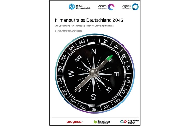 Studie: Klimaneutrales Deutschland 2045. Wie Deutschland seine Klimaziele schon vor 2050 erreichen kann. - © Agora Energiewende cherezoff | Shutterstock
