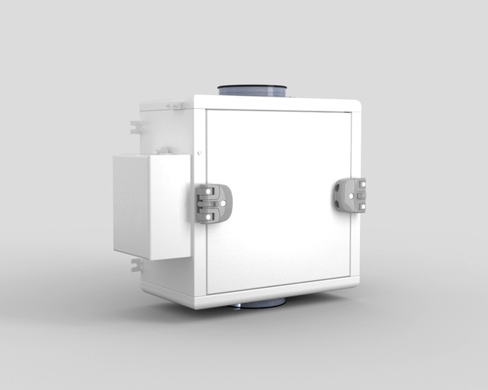 Kermi: Elektrostatischer Luftfilter x-well hygienic.