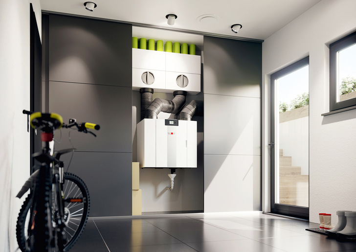 Wolf: CWL-2-Lüftungsgerät.