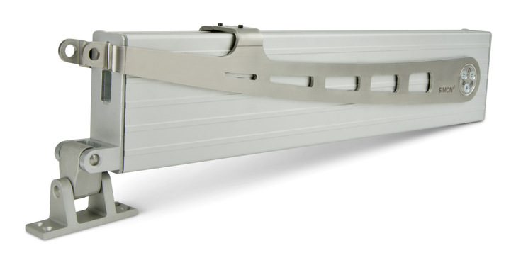 Simon PROtec Systems: Vernetzbarer Klapparm²-Antrieb.