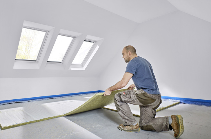 Uponor: Verlegeplatte Klett Silent.