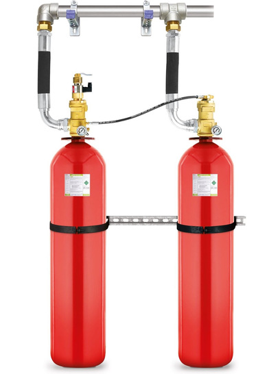 d&d Brandschutzsysteme: Cleanfire Löschsystem. - © Rotarex
