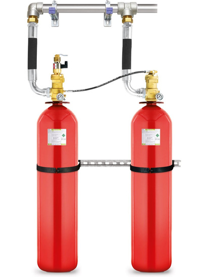 d&d Brandschutzsysteme: Cleanfire Löschsystem.