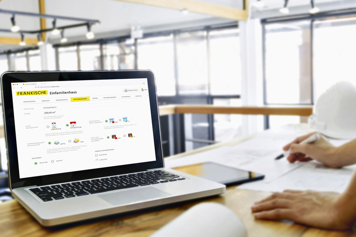 Fränkische: Web-App profi-air Plan.