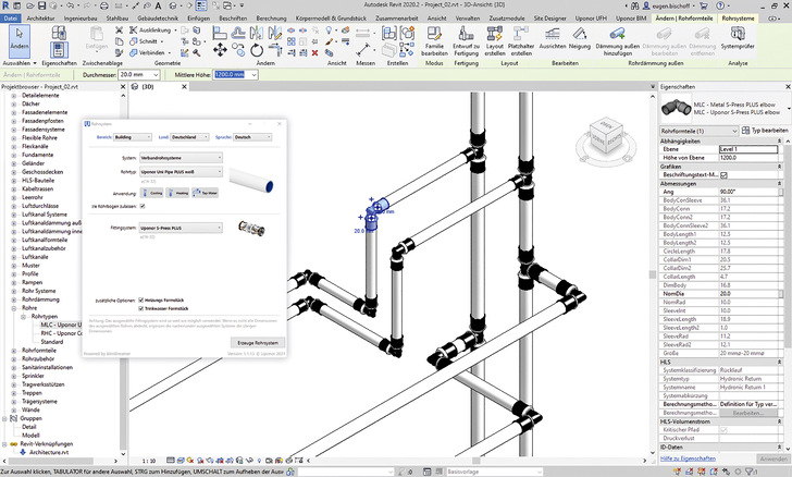 Uponor: BIM-Plattform bim.uponor.com