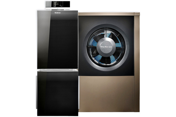 Buderus: Öl-Brennwert-Hybridsystem Logano plus KBH195i.