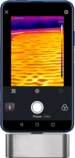 Hikmicro: Sichtbarmachen des Verlaufs einer Fußbodenheizung mit der Mini1.