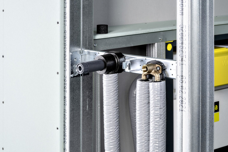 Viega: Wandscheibenabdichtung.